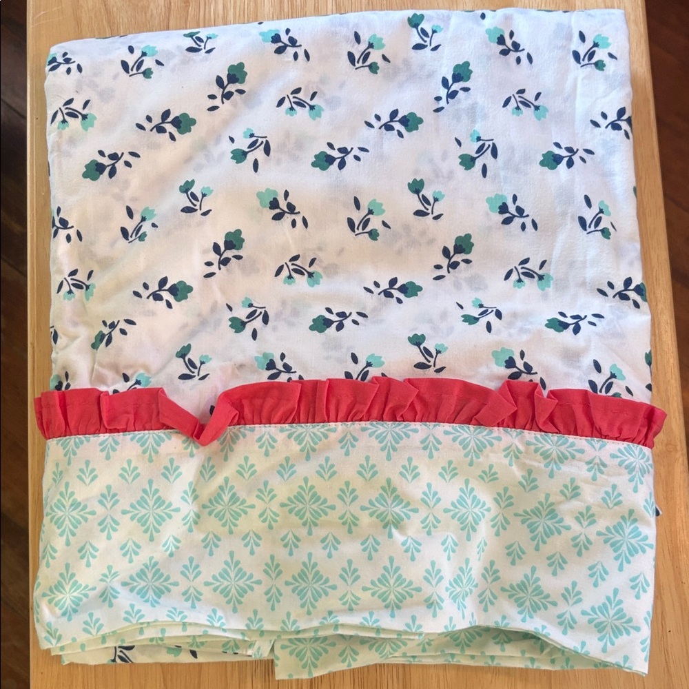 Pioneer Woman King Size Floral Flat Sheet. NEW. 100% Cotton